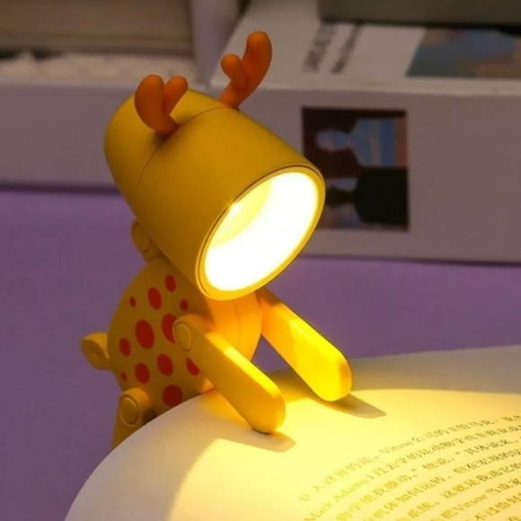 Longda Deer Mini Button Battery Posable LED Light - Picture 4 of 10